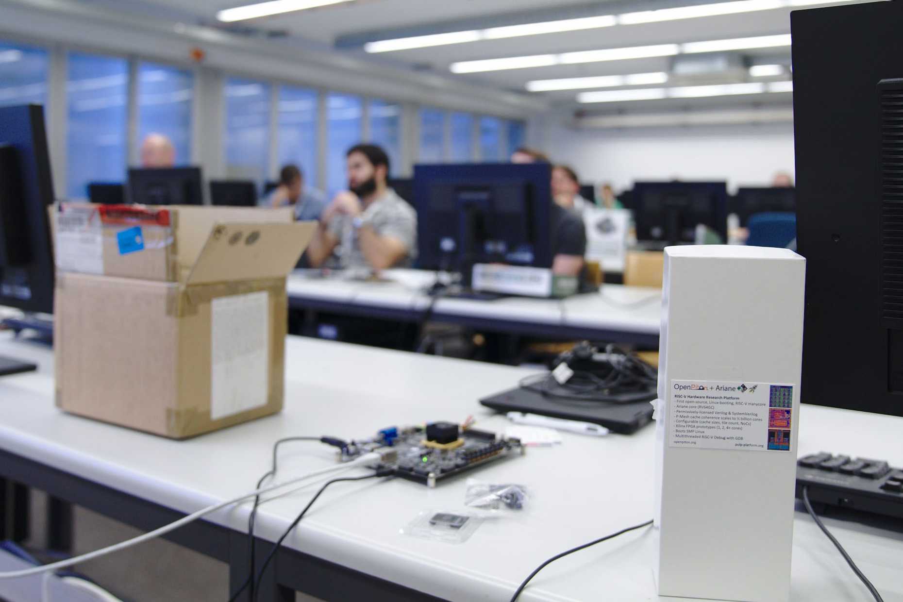 Enlarged view: Image showing Ariane, RISC-V Hardware Research Platform